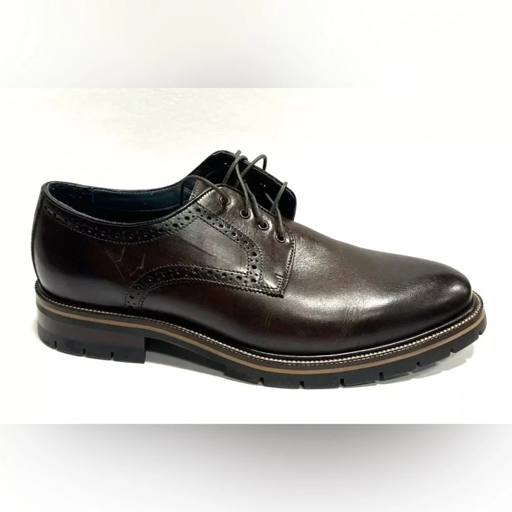 Johnston Murphy Cody Oxford Dress Shoe Brown 11 M